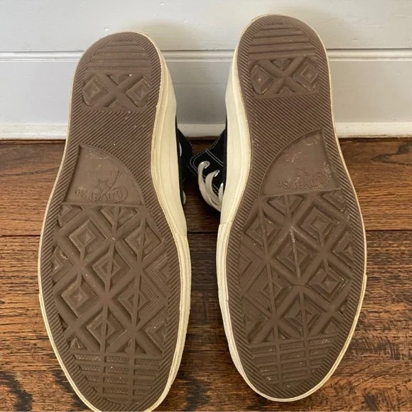 Converse Black Sneakers with Brown Soles - Picture 3 of 3